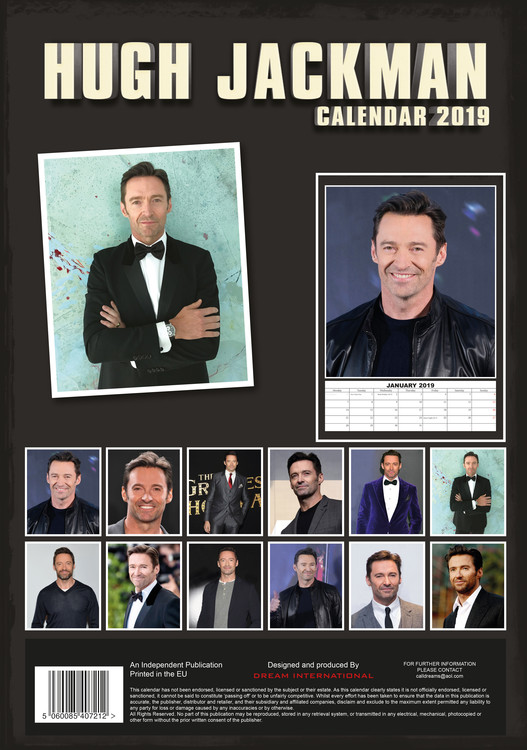 Hugh Jackman Calendarios de pared 2024 Consíguelos en Posters.es