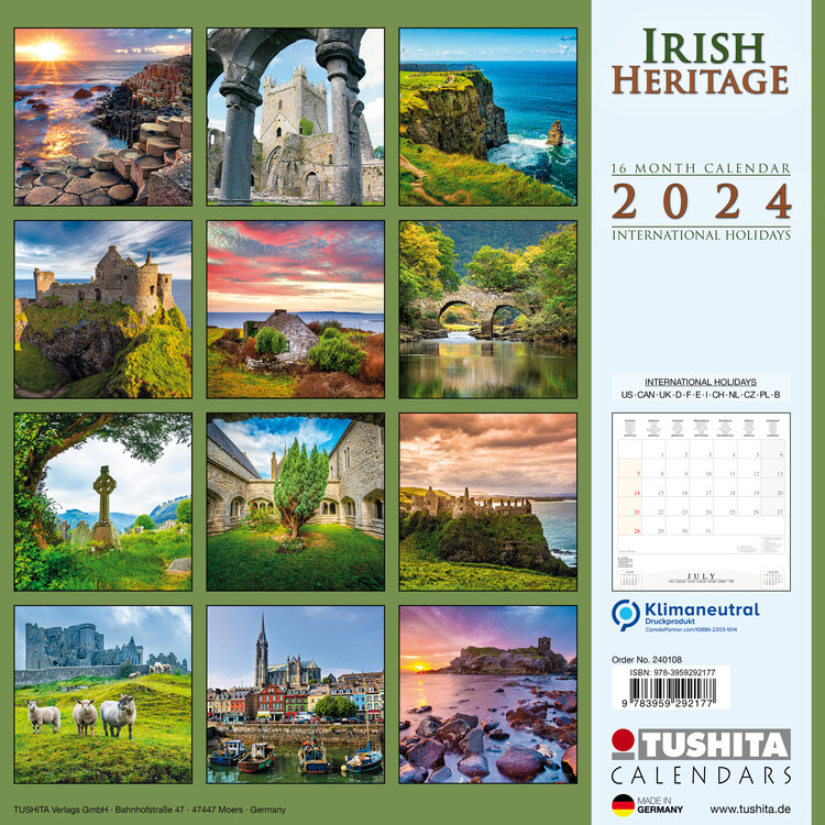Calendário 2022 -  Ireland