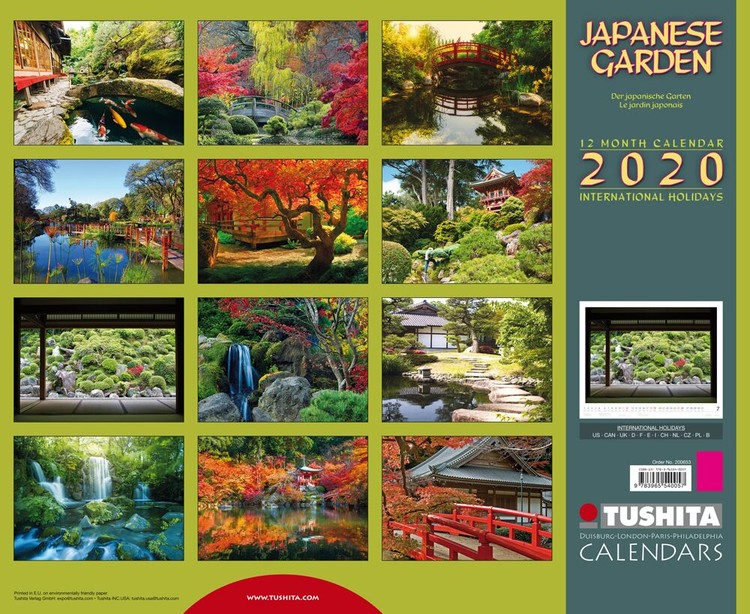 Calendar 2020 Japanese Garden