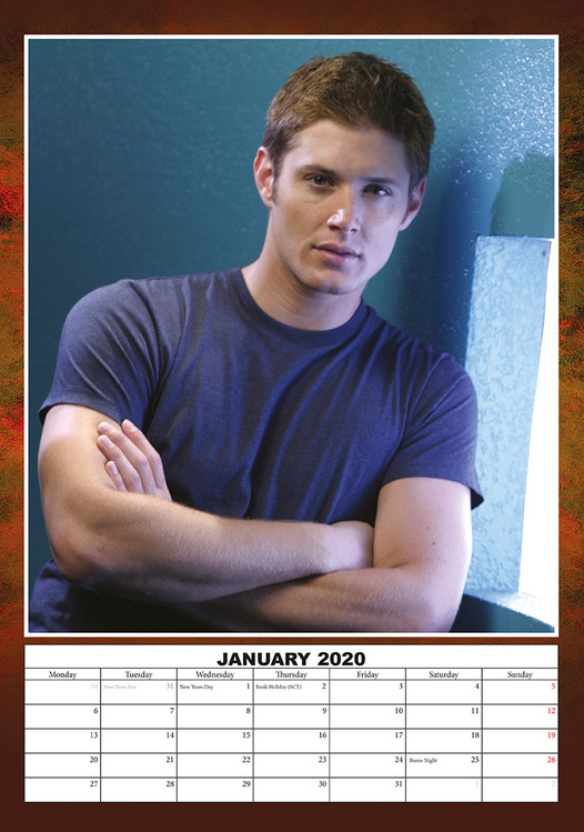 Jensen Ackles Calendarios 2021
