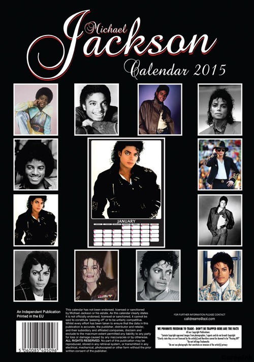 Michael Jackson Calendarios de pared 2024 Consíguelos en Posters.es