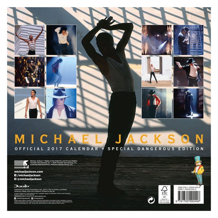 Michael Jackson - Wall Calendars 2020