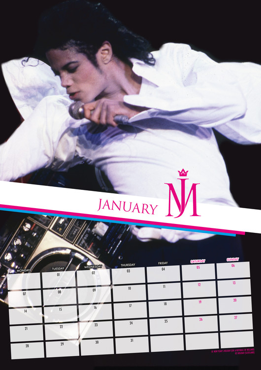 Michael Jackson Calendarios