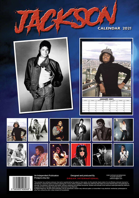 Michael Jackson Calendarios de pared 2024 Consíguelos en Posters.es