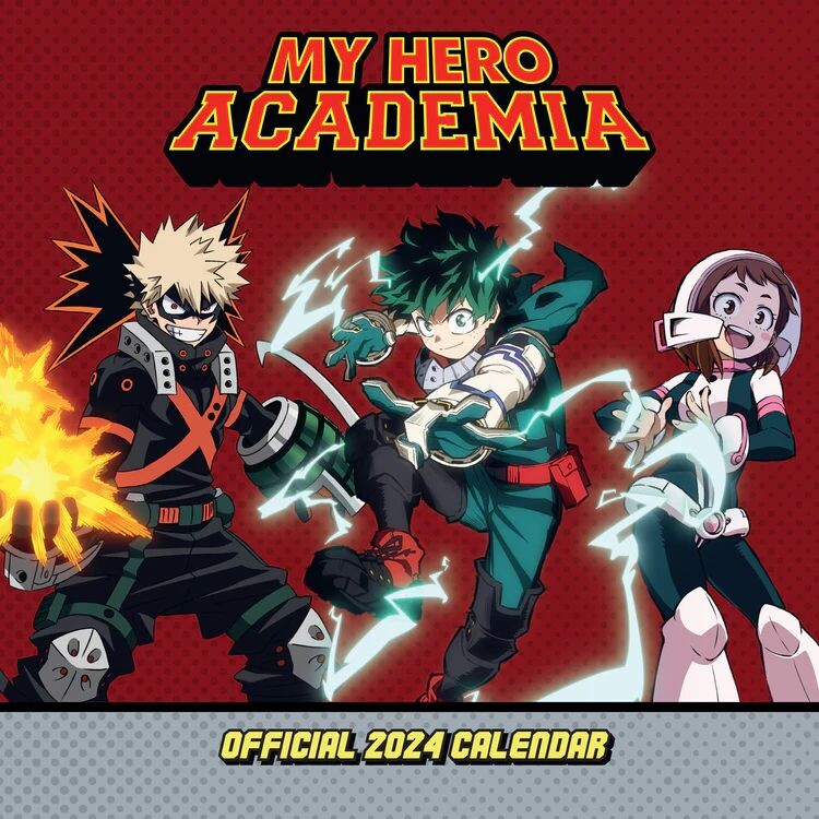 My Hero Academia Calendarios de pared 2024 Consíguelos en Posters.es