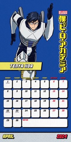 My Hero Academia - Calendarios de pared 2023