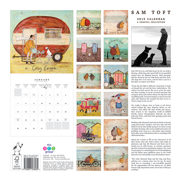 Sam Toft Calendarios de pared 2019 Consíguelos en Posters.es