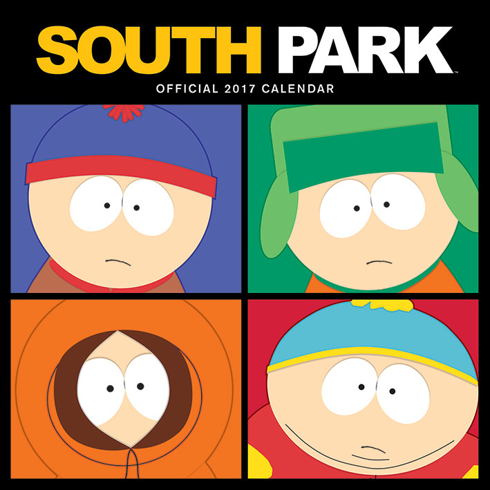 South Park Calendarios de pared 2017 Consíguelos en Posters.es