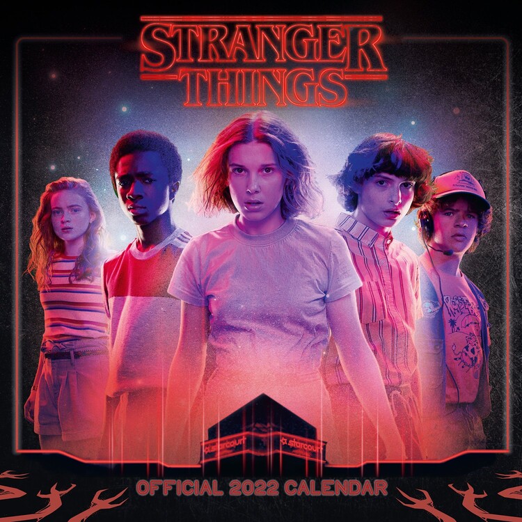 Stranger Things Calendarios de pared 2024 Consíguelos en Posters.es