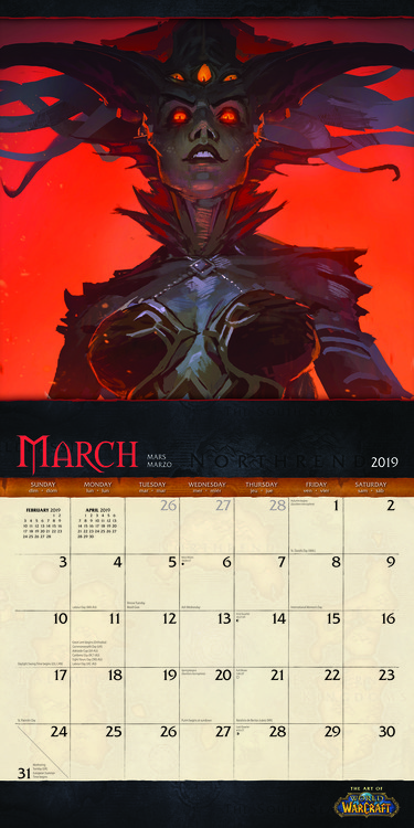 World Of Warcraft - Calendarios de pared 2024 | Consíguelos en Posters.es