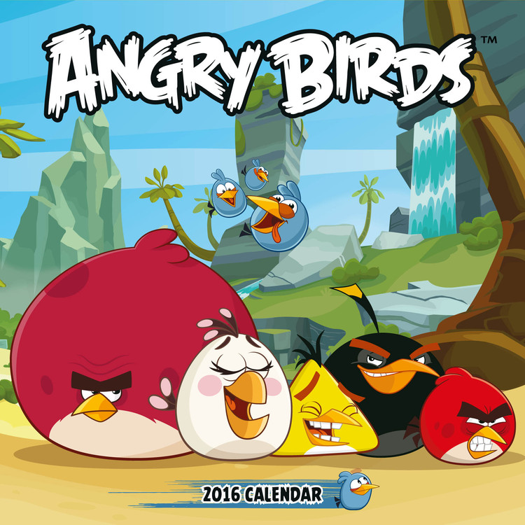 Angry Birds Wall Calendars 2024 Buy at UKposters