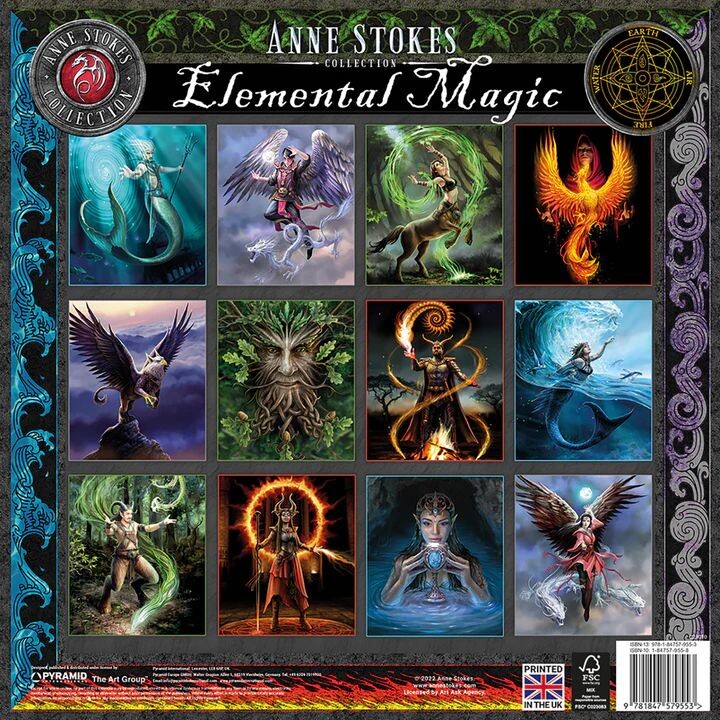 Anne Stokes Wall Calendars 2024 Buy at Europosters