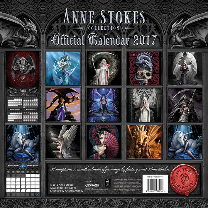 Anne Stokes Wall Calendars 2024 Buy at Europosters