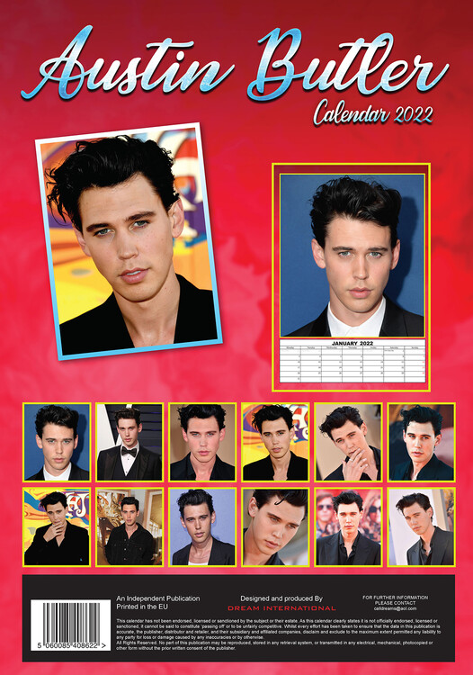 Austin Butler Wall Calendars 2024 Buy at UKposters