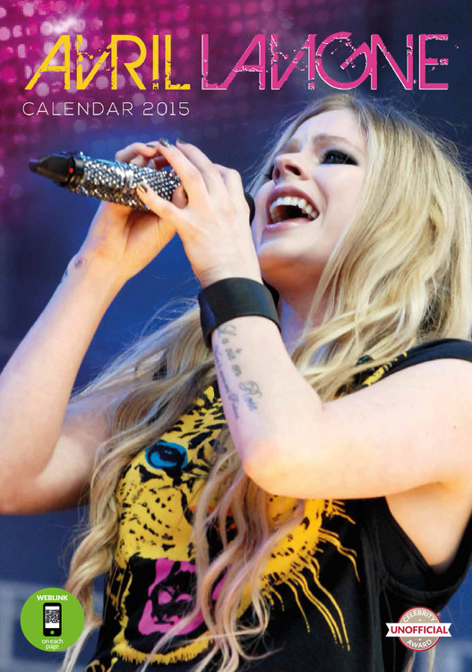Avril Lavigne Wall Calendars 2024 Buy at Europosters