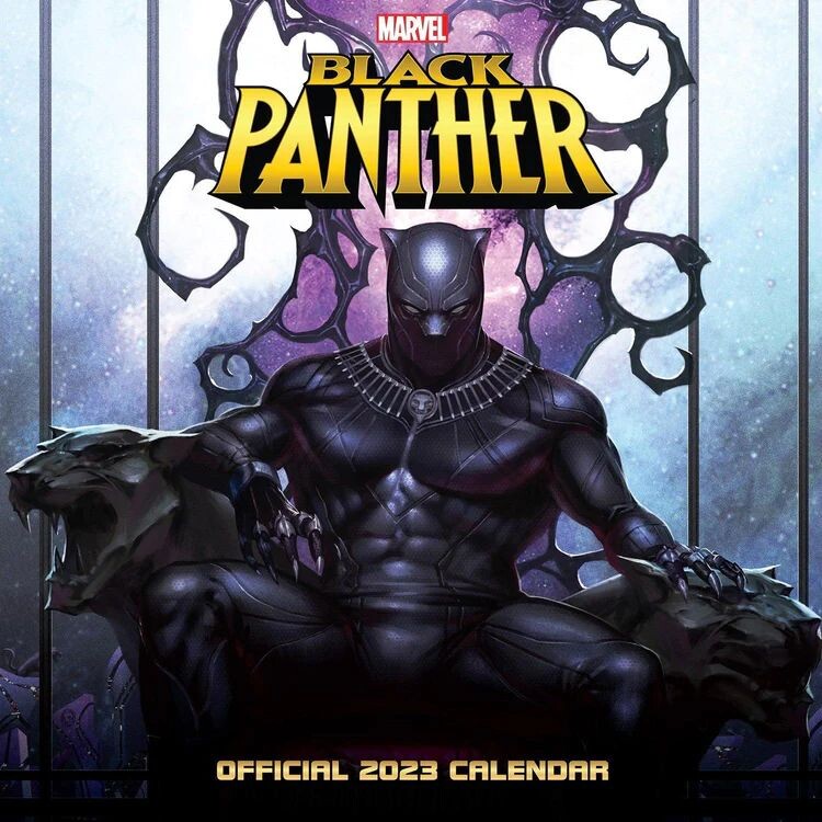 Black Panther Wall Calendars 2024 Buy at Europosters