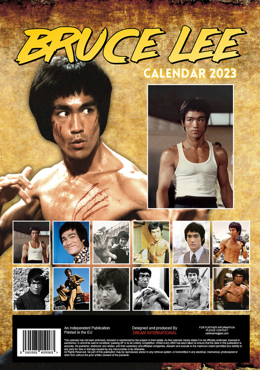 Bruce Lee Wall Calendars 2024 Buy at UKposters