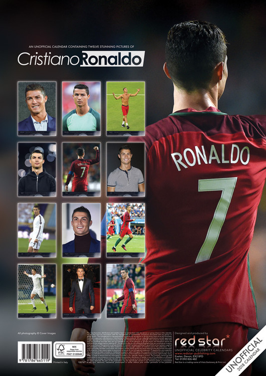 Cristiano Ronaldo Wall Calendars 2024 Buy at UKposters