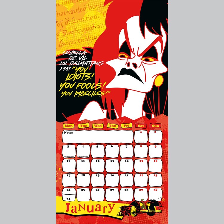 disney-villains-wall-calendars-2022-buy-at-ukposters