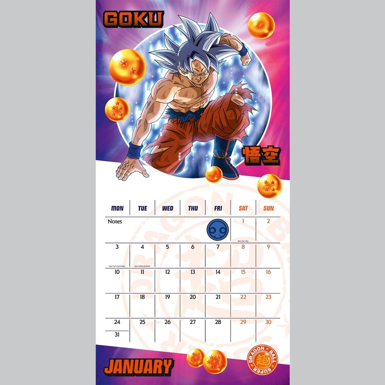 Dragon Ball - Wall Calendars 2024 | Buy at UKposters