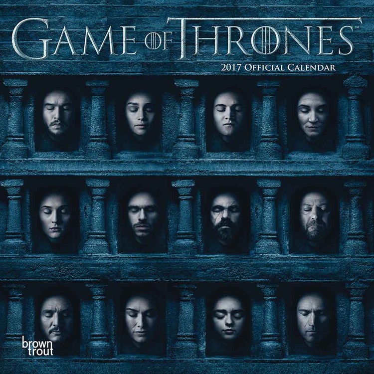 Game of Thrones Wall Calendars 2017 Buy at UKposters