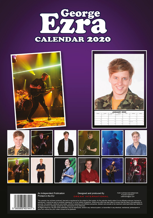 Ezra Wall Calendars 2024 Buy at Europosters