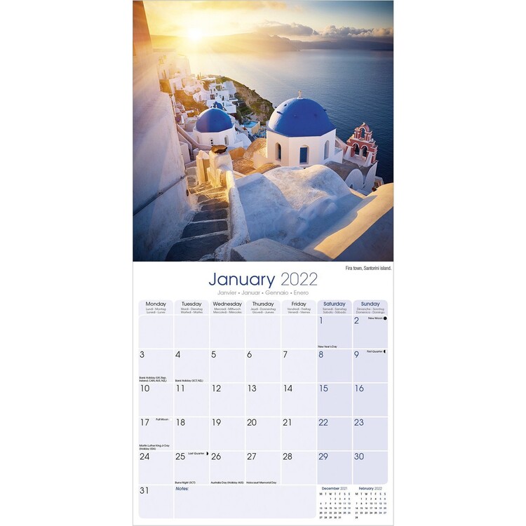 Greek Islands Wall Calendars 2024 Buy at Europosters