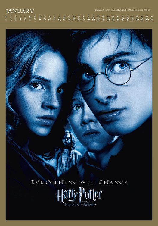 Harry Potter Deluxe Collector's Wall Calendars 2024 Buy at UKposters