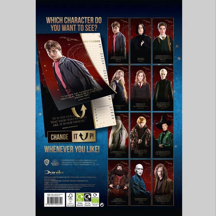 Harry Potter - Wall Calendars 2022 | Buy at Europosters