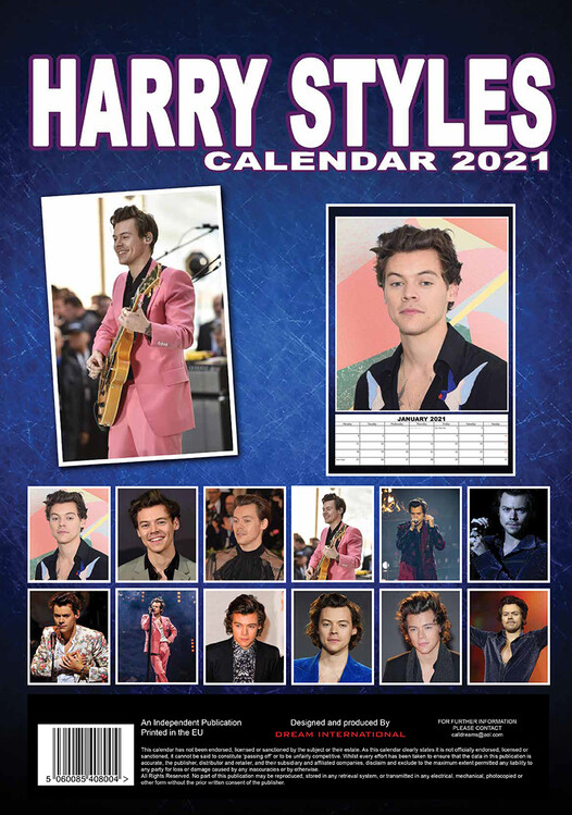 Harry Styles Wall Calendars 2024 Buy at Europosters