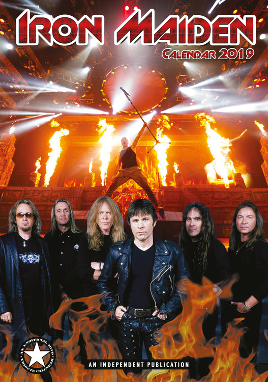 Iron Maiden Wall Calendars 2024 Buy at Europosters