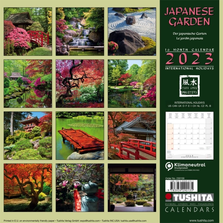 Japanese Garden Wall Calendars 2024 Buy at Europosters