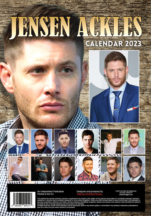 Jensen Ackles Wall Calendars 2023 Buy at UKposters