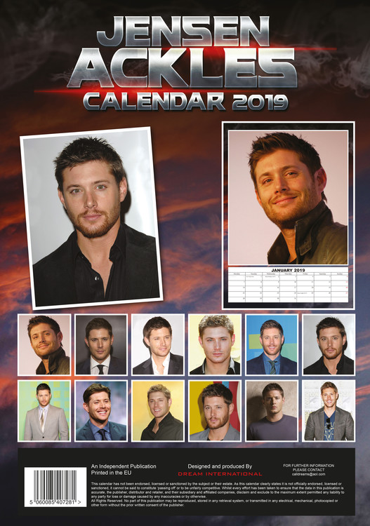 Jensen Ackles Wall Calendars 2024 Buy at Europosters