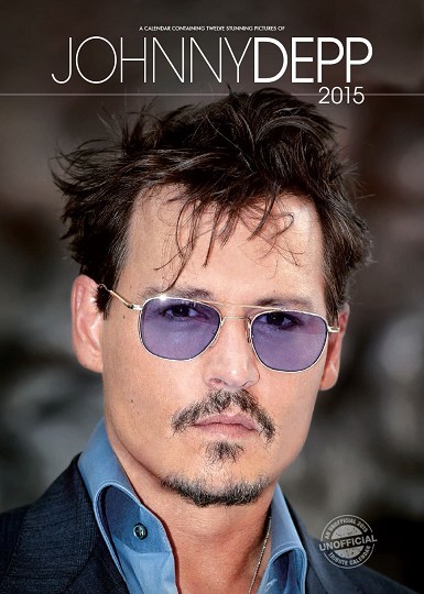 Johnny Depp 2015 Calendar 