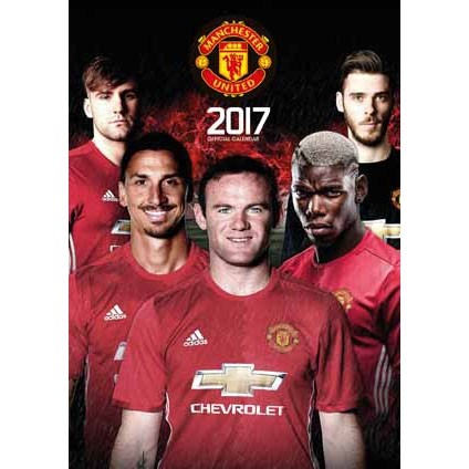 Manchester Utd - Wall Calendars 2017 | Large Selection