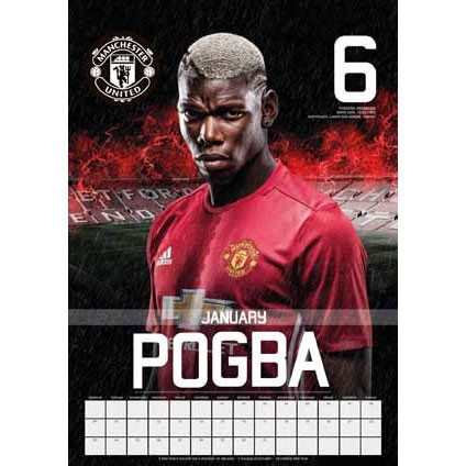 Manchester Utd - Wall Calendars 2017 | Large Selection