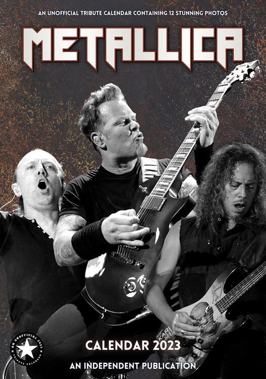 Metallica Wall Calendars 2024 Buy at UKposters