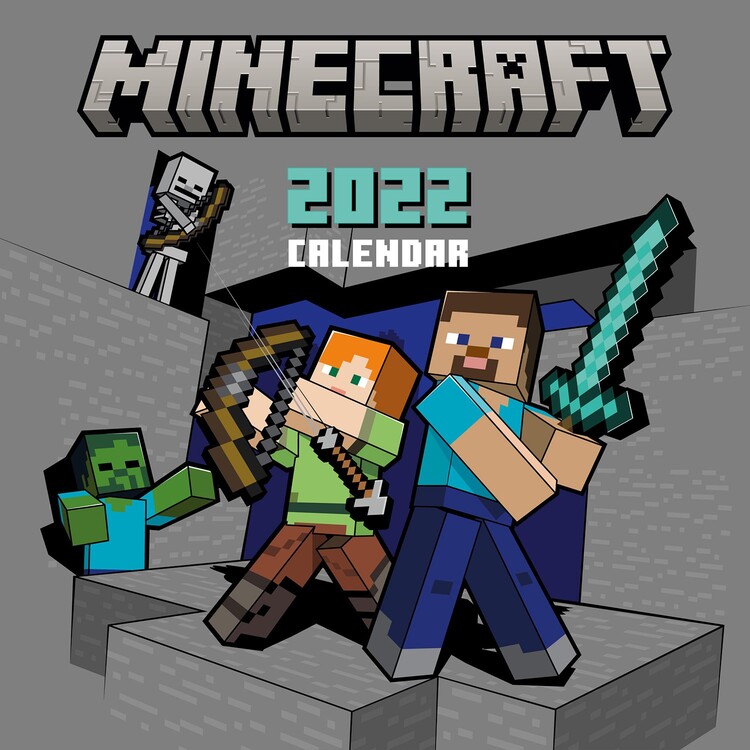 Minecraft Wall Calendars 2024 Buy at UKposters