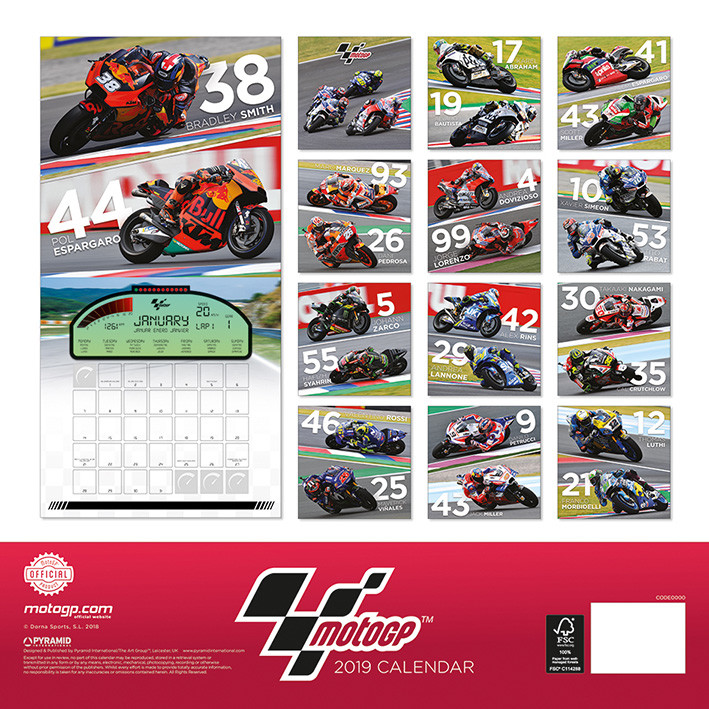Calendrier Gp Moto 2023 Moto Gp - Wall Calendars 2019 | Large Selection