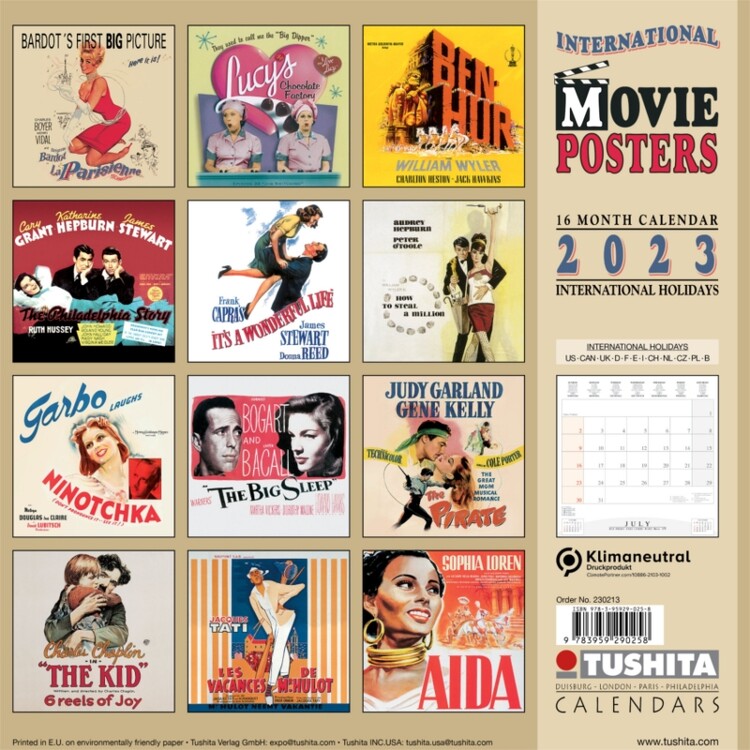 Movie Posters Wall Calendars 2023 Buy at UKposters