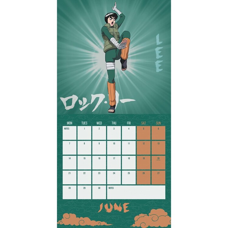 Calendar 2021 Naruto (Manga)