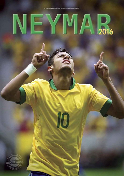 Neymar Wall Calendars 2024 Buy at UKposters