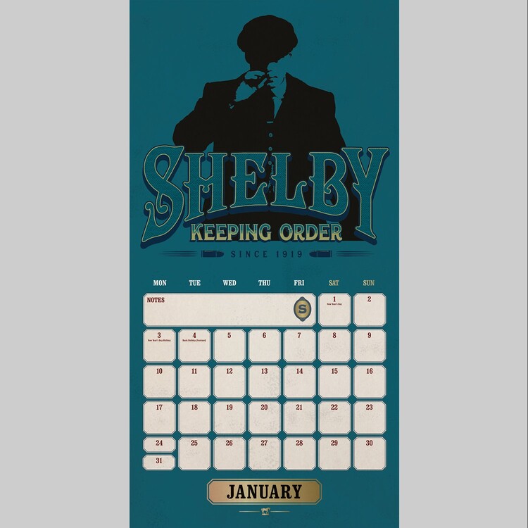 Peaky Blinders Wall Calendars 2024 Buy at Europosters