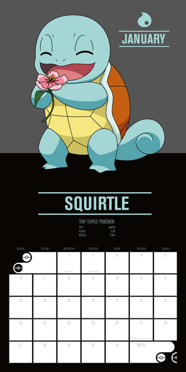 Pokemon - Wall Calendars 2024 | Buy at UKposters