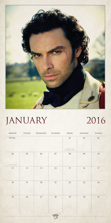 Poldark - Wall Calendars 2016 | Large Selection