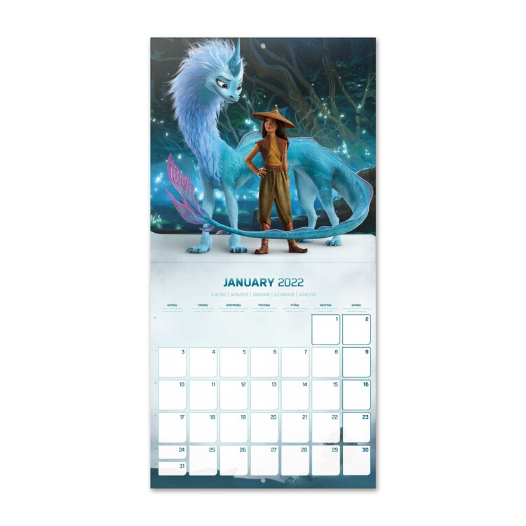 Raya and the Last Dragon Wall Calendars 2022 Buy at UKposters