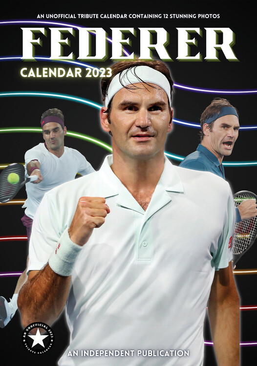 Roger Federer - Wall Calendars 2024 | Buy at UKposters