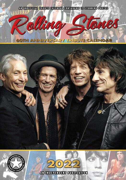 Rolling Stones Wall Calendars 2024 Buy at Europosters