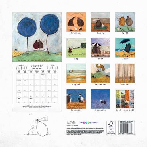 Sam Toft Wall Calendars 2024 Buy at UKposters